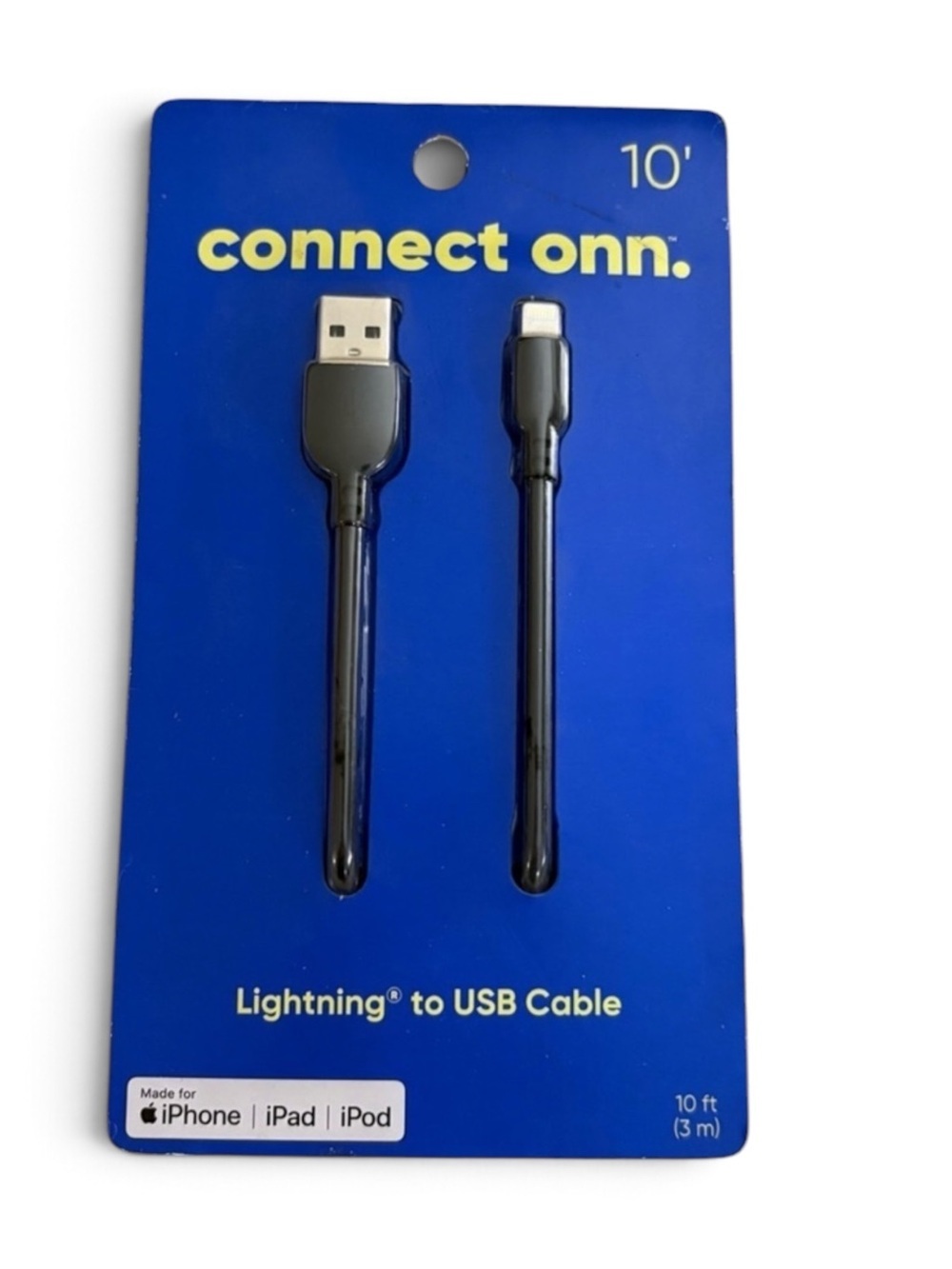 NWT On Running Black Lightning to USB Cable